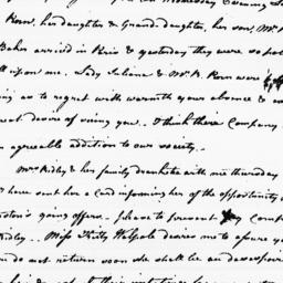 Document, 1783 January 11