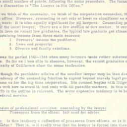 Minutes, 1950-11-06. The Pr...