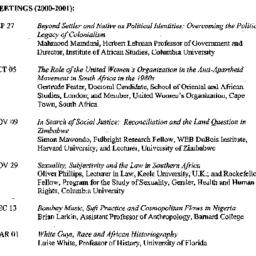Schedules, Studies in Conte...