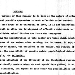 Background paper, Crime and...