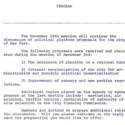 Announcements, 1964-12-16. ...