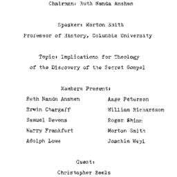 Minutes, 1974-03-22. The Na...