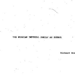Speaker's paper, 1993-1...