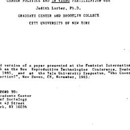 Speaker's paper, 1987-0...