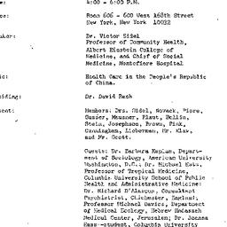 Minutes, 1971-12-10. Social...