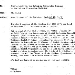 Announcements, 1974-12-17. ...