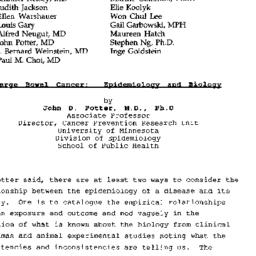 Minutes, 1990-12-21. Cancer...