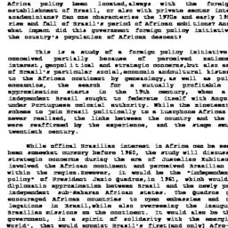 Speaker's paper, 1991-0...