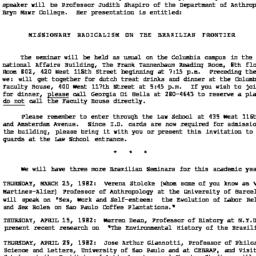 Announcements, 1982-02-25. ...