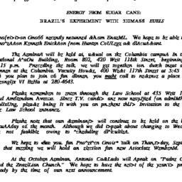 Announcements, 1981-09-24. ...