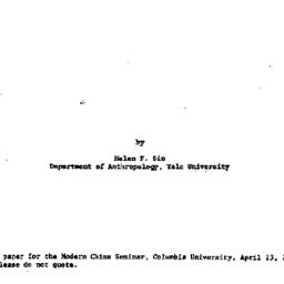 Speaker's paper, 1989-0...