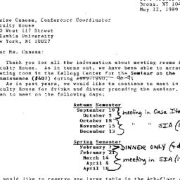 Correspondence, 1991-05-12....