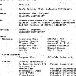 Minutes, 1972-03-17. Korea,...