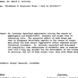 Minutes, 1981-04-21. Appeti...
