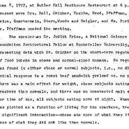 Minutes, 1972-06-08. Appeti...