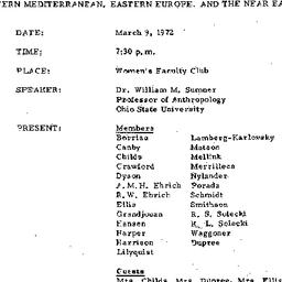 Minutes, 1972-03-09. The An...