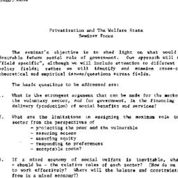 Background paper, Privatiza...