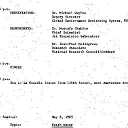 Minutes, 1985-04-10. Global...