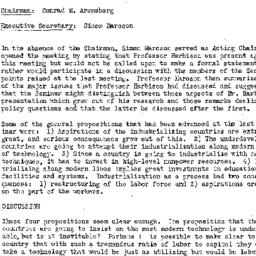 Minutes, 1956-10-30. Develo...