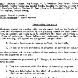 Minutes, 1954-11-23. Develo...