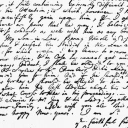 Document, 1739 December 29