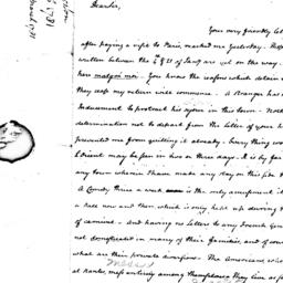 [Document, 1781 February 15]