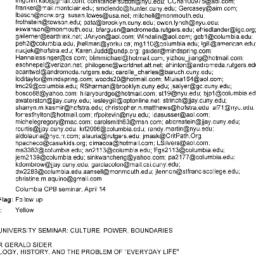 Announcements, 2008-04-14. ...