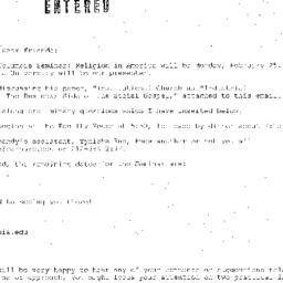 Announcements, 2008-02-25. ...