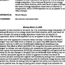 Minutes, 2009-03-13. Scient...