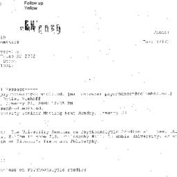 Announcements, 2008-01-28. ...