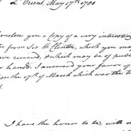 Document, 1780 May 17