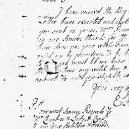 Document, 1764 January 23