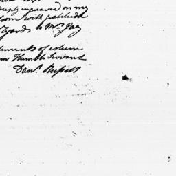 [Document, 1796 April 20]