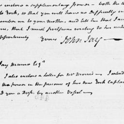 [Document, 1795 February 22]