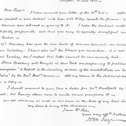 Document, 1822 June 18