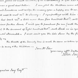 Document, 1823 January 07