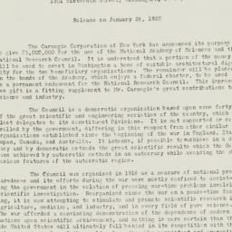 Press Release regarding the...