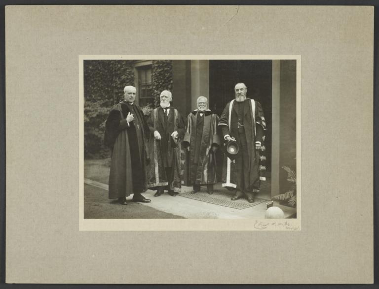 Andrew Carnegie during Quatercentenary Celebrations at the University of Aberdeen
