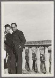 Barbara and Ulysses Kay in Rome
