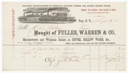 Fuller, Warren & Co.. Bill - Recto