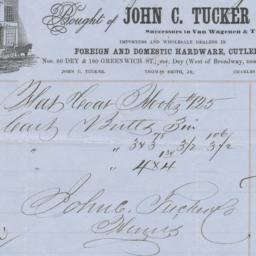 John C. Tucker & Co.. Bill