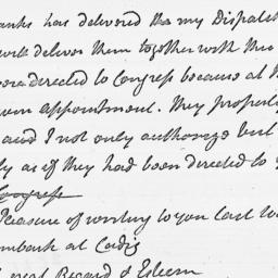 [Document, 1782 February 13]