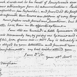 [Document, 1783 February 15]