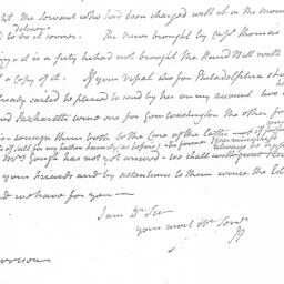 Document, 1781 March 29