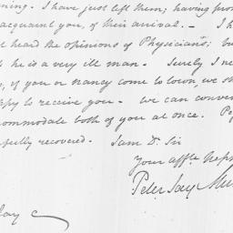 [Document, 1806 February 20]