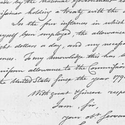 Document, 1796 January 13