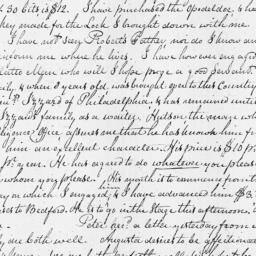 Document, 1813 January 29