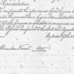 [Document, 1800 November n.d.]