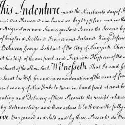 Document, 1685 February 19