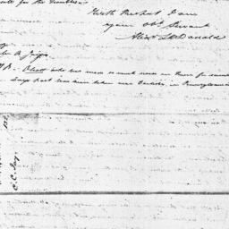 [Document, 1800 October 18]
